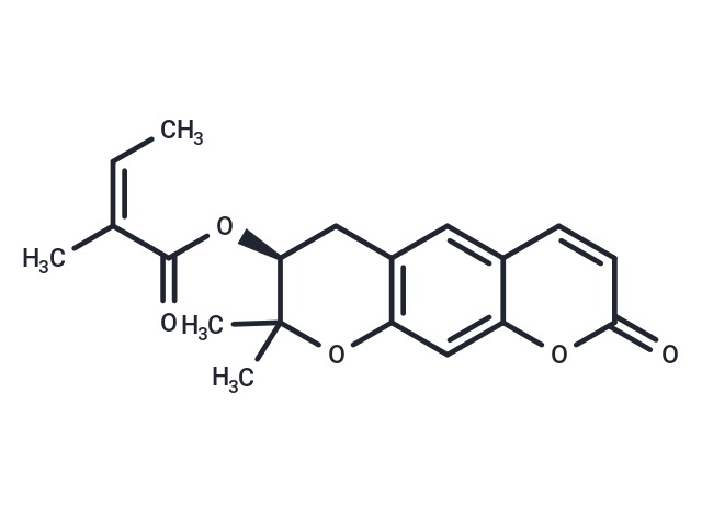 紫花前胡醇当归酸酯|TN1557|TargetMol