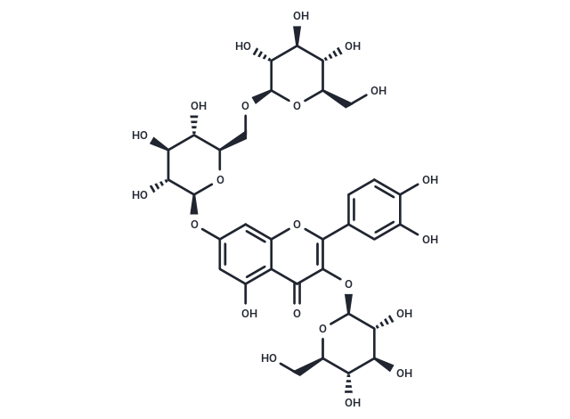 化合物 Isoquercitrin-7-O-gentiobioside|T4S0758
