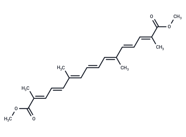 化合物 Crocetine dimethyl ester|T10886|TargetMol