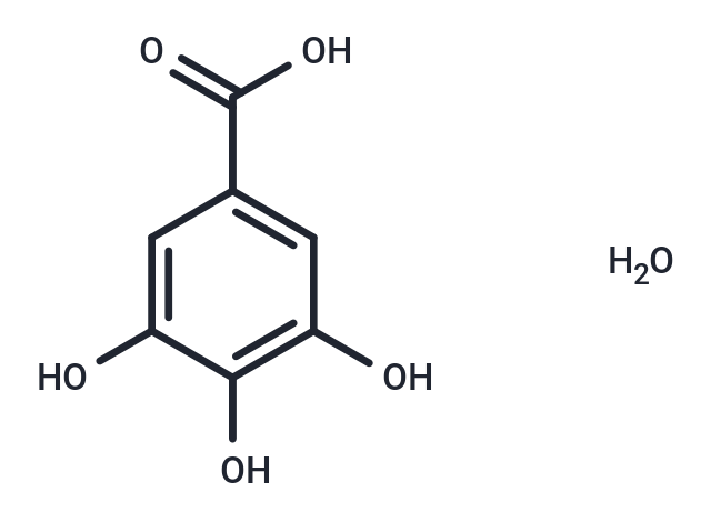 化合物 Gallic Acid Monohydrate|T66903|TargetMol