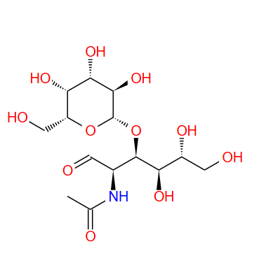 50787-09-2；2-乙酰氨基-2-脱氧-3-O-(BETA-D-氟代半乳糖)-D-吡喃葡萄糖