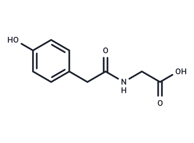 化合物Hydroxyphenylacetylglycine|T13733|TargetMol