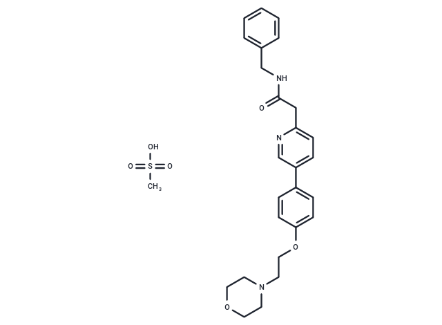 化合物 Tirbanibulin Mesylate|T15675|TargetMol