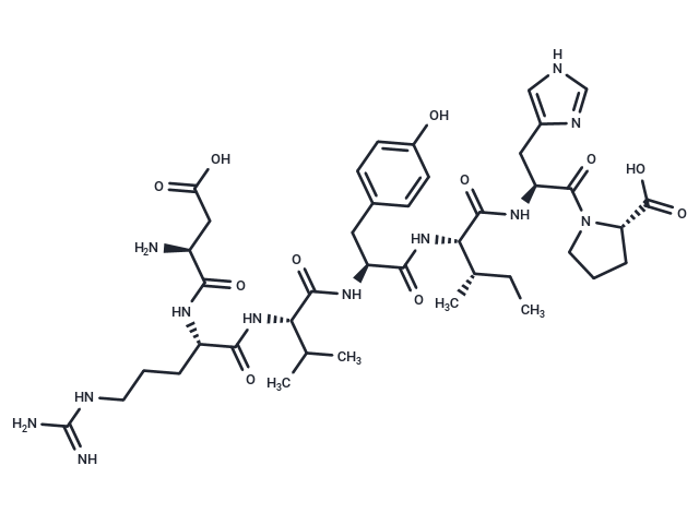化合物Angiotensin 1-7|T7339|TargetMol