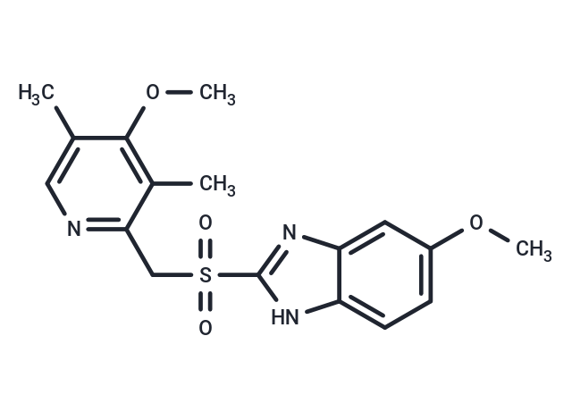 化合物 Omeprazole metabolite Omeprazole sulfone|T12309|TargetMol