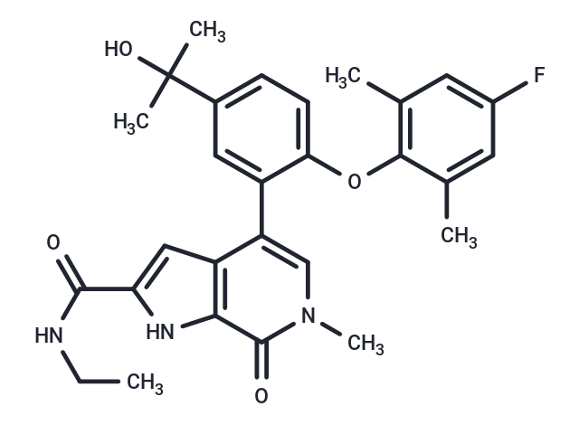 化合物 ABBV-744|T4697|TargetMol