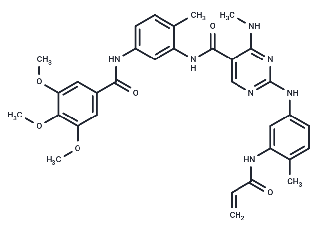 化合物 CHMFL-BMX-078|T4268|TargetMol