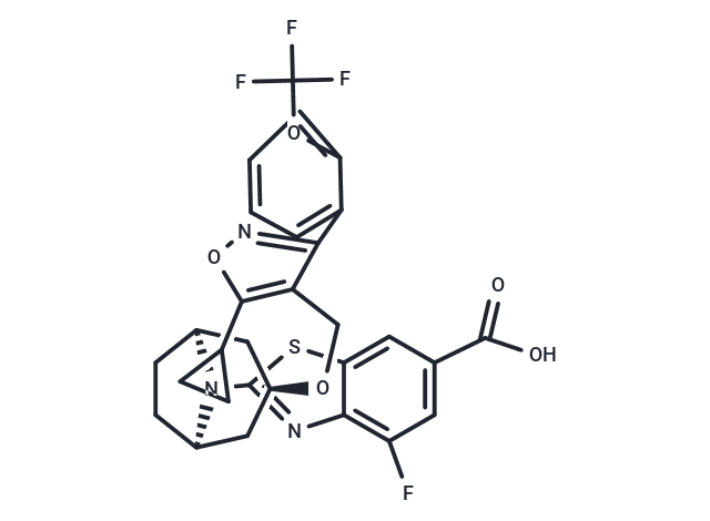 化合物 Tropifexor|T4379|TargetMol