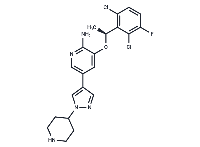 化合物 (S)-crizotinib|T6357|TargetMol