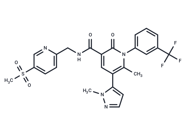 化合物 Alvelestat|T3107|TargetMol