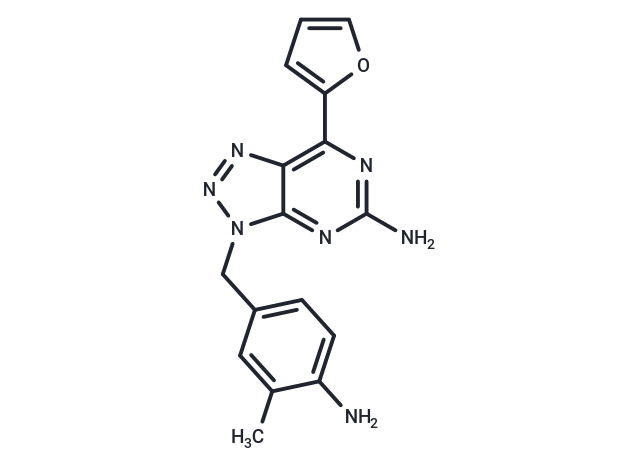 化合物 Vipadenant|T2373|TargetMol