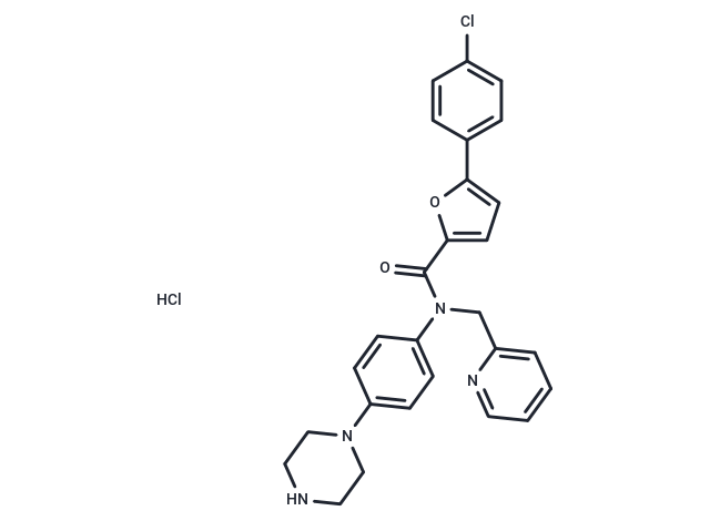 化合物 MK2-IN-1 hydrochloride|T4442|TargetMol