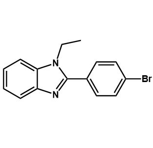 1-乙基-2-(4-溴苯基)苯并咪唑