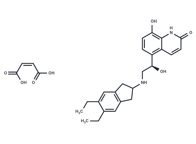 马来酸茚达特罗|T1239|TargetMol