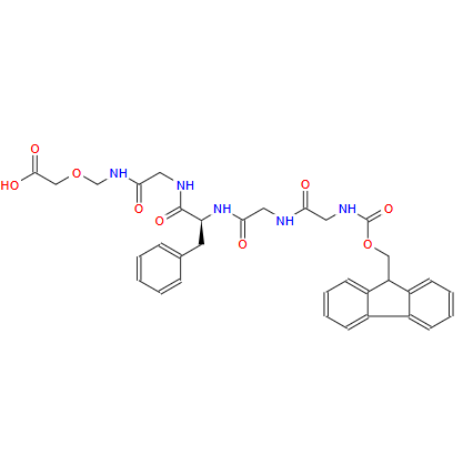(S)-11-苄基-1-(9H-芴-9-基)-3,6,9,12,15-五氧-2,18-二氧杂-4,7,10,13,16-五氮杂二十烷-20-酸