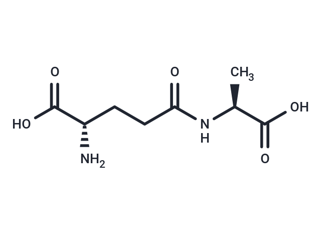 化合物 γ-L-Glutamyl-L-alanine|T7507|TargetMol