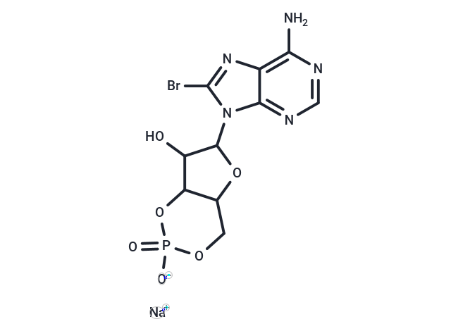 8-溴腺苷-3',5'-环单磷酸钠|T6747|TargetMol