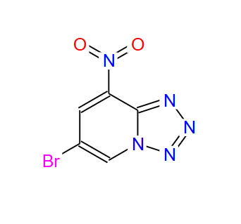 16098-20-7；6-溴-8-硝基四唑[1,5-A]砒啶；6-Bromo-8-nitrotetrazolo[1,5-a]pyridine