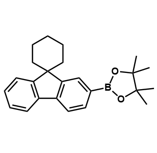 4,4,5,5-四甲基-2-(螺[环己烷-1,9'-芴]-2'-基)-1,3,2-二氧杂硼烷