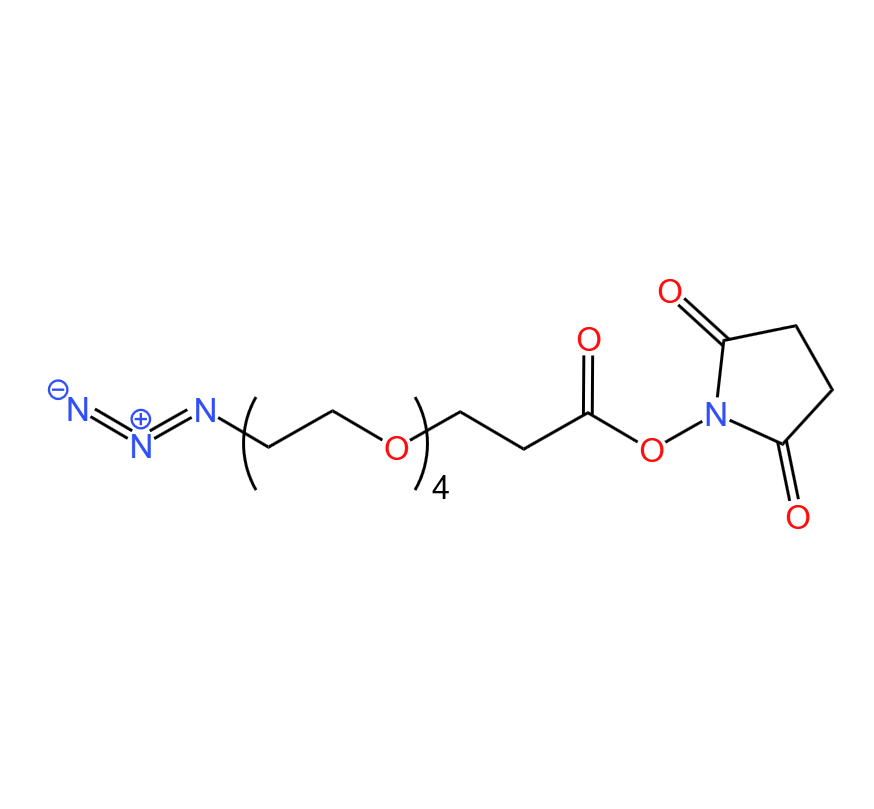 叠氮-四乙二醇-丙酸琥珀酰亚胺酯  98%