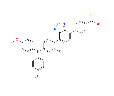 4-(7-(4-(双(4-甲 氧基苯基)氨基) - 2-氟苯基)苯并[ c ][1,2,5]噻二唑 -4 -基)苯甲酸