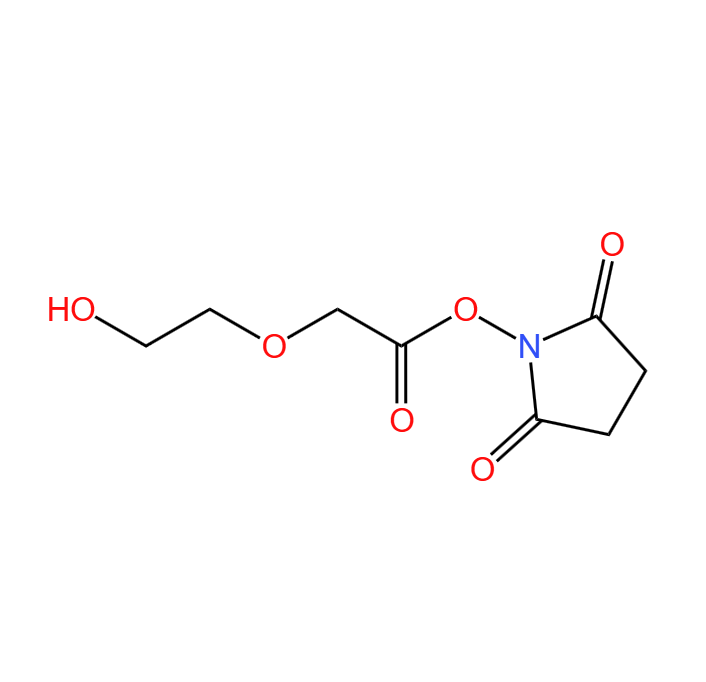 羟基-乙二醇-乙酸琥珀酰亚胺酯  98%