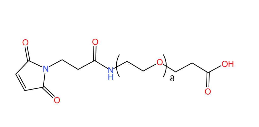 马来-八乙二醇-丙酸  98%