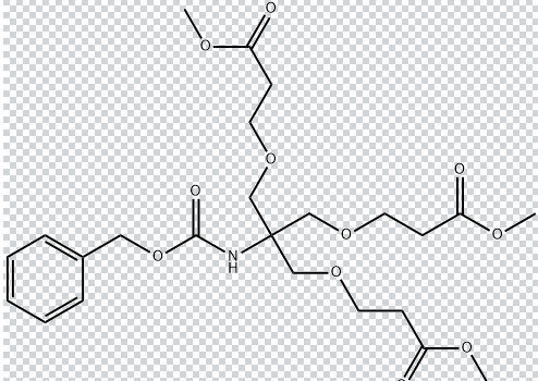 3,3'-[[2-(CBZ-氨基)-2-[(3-甲氧基-3-氧代丙氧基)甲基]丙烷-1,3-二基]双(氧基)]二丙酸二甲酯