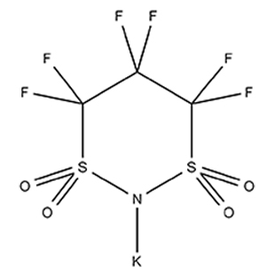 1,1,2,2,3,3-六氟丙烷-1,3-二磺酰亚胺钾盐；588668-97-7