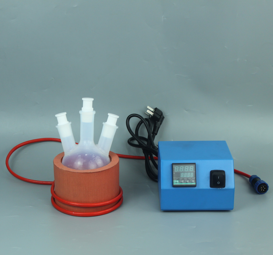 PFA烧瓶圆底蒸馏反应瓶，500ml三口烧瓶，PFA材质