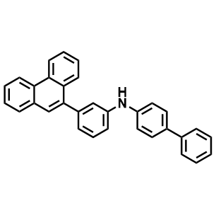 N-(3-(菲-9-基)苯基)-[1,1'-联苯]-4-胺