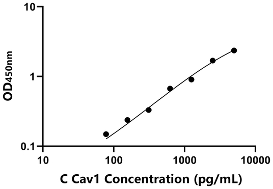 Cav1 ELISA KIT / 犬窖蛋白 ELISA试剂盒