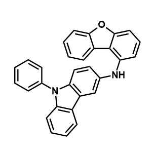 N-(二苯并[b,d]呋喃-1-基)-9-苯基-9H-咔唑-3-胺