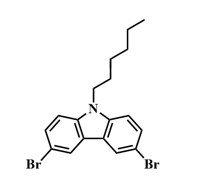 3,6-二溴-9-己基-9H-咔唑；150623-72-6