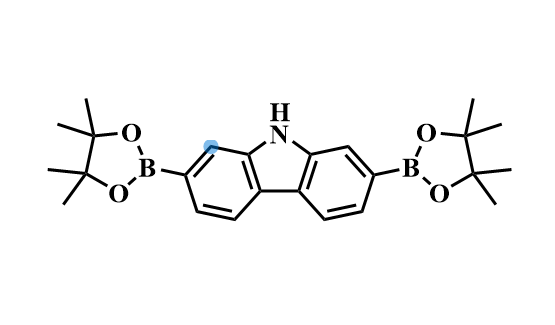 2,7-双(4,4,5,5-四甲基-1,3,2-二氧杂硼烷-2-基)-9H-咔唑；1487428-49-8