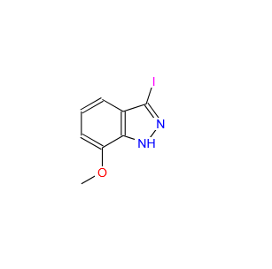  3-碘-7-甲氧基-1H-吲唑 3-Iodo-7-methoxy-1H-indazole  351210-07-6