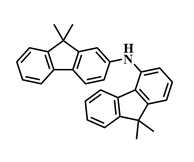 N-(9,9-二甲基-9H-芴-4-基)-9,9-二甲基-9H-芴-2-胺；1644054-07-8