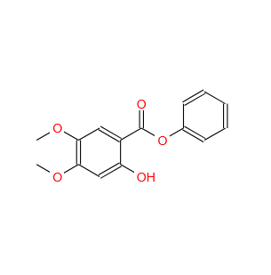 2-羟基-4,5-二甲氧基苯甲酸苯酯  877997-98-3  Phenyl 2-Hydroxy-4,5-Dimethoxybenzoate