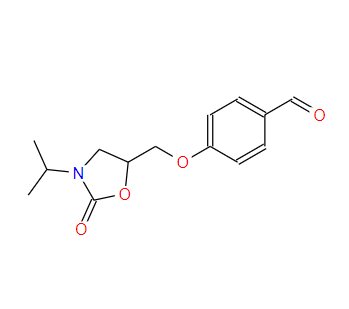 1173203-26-3 4-[[3-异丙基-2-氧代-5-恶唑烷基]甲氧基]苯甲醛