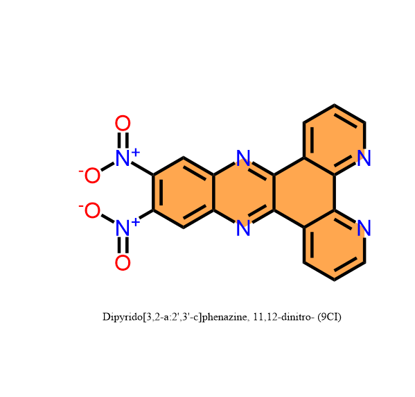 Dipyrido[3,2-a:2',3'-c]phenazine, 11,12-dinitro- (9CI)