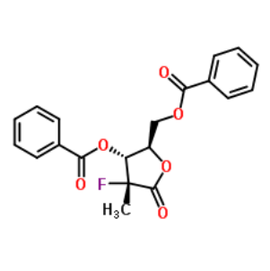(2R)-2-脱氧-2-氟-2-甲基-D-赤式戊糖酸 gamma-内酯 3,5-二苯甲酸酯；874638-80-9