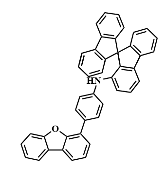 N-(4-(二苯并[b,d]呋喃-4-基)苯基)-9,9'-螺二[芴]-1-胺；3063504-16-2