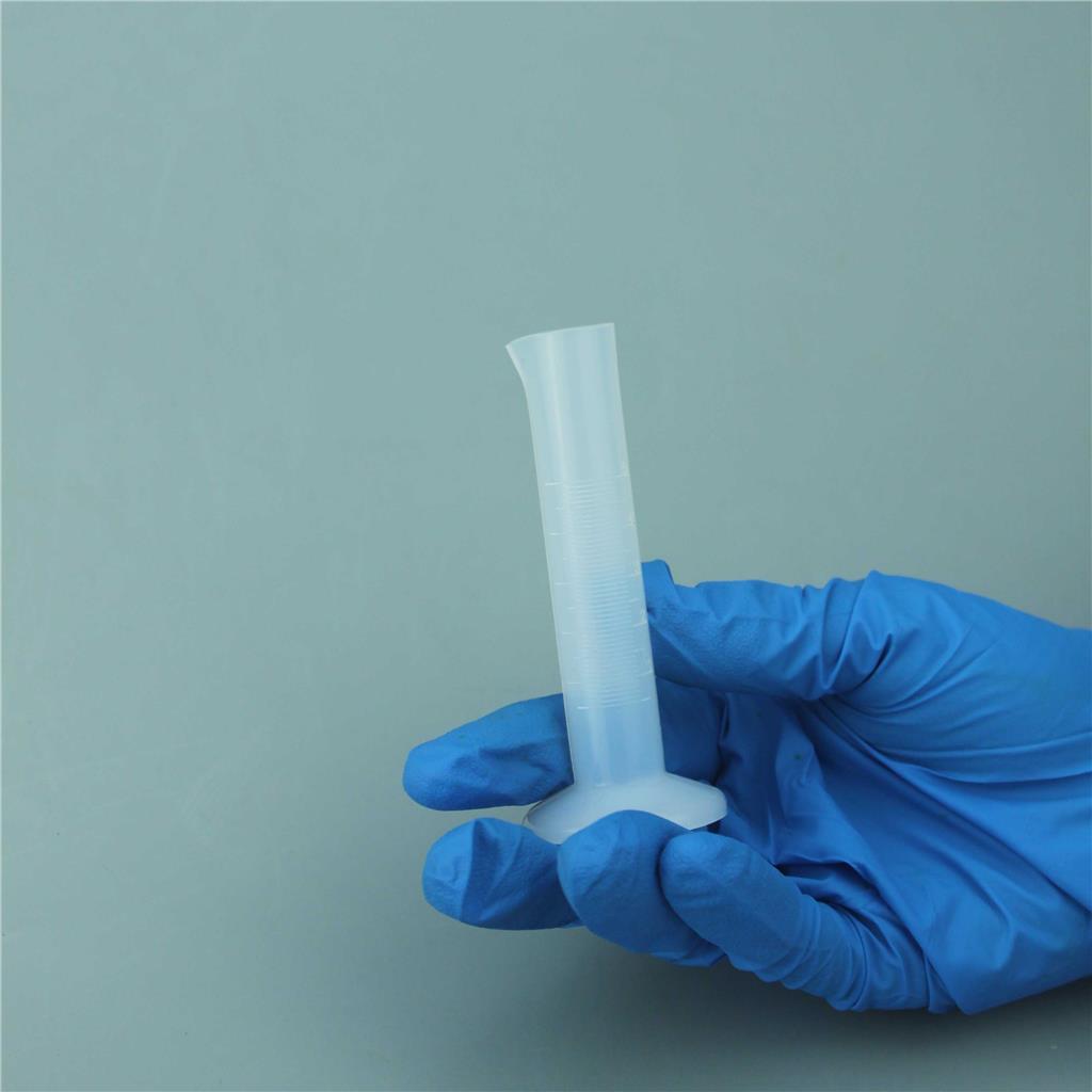 PFA量筒25ml 50ml100ml刻度清晰耐腐蚀pfa量筒