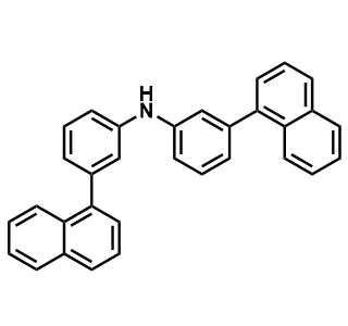 双(3-(萘-1-基)苯基)胺