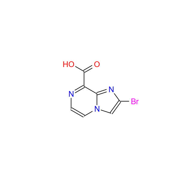 2-溴吡咪唑[1,2-a]吡嗪-8-羧酸