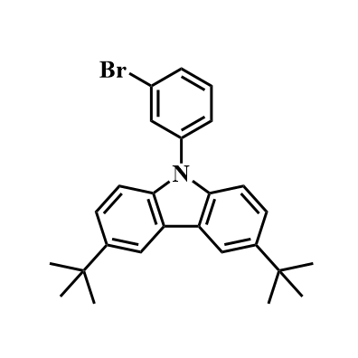 3,6-二叔丁基-9-(3-溴苯基)咔唑；1134188-18-3