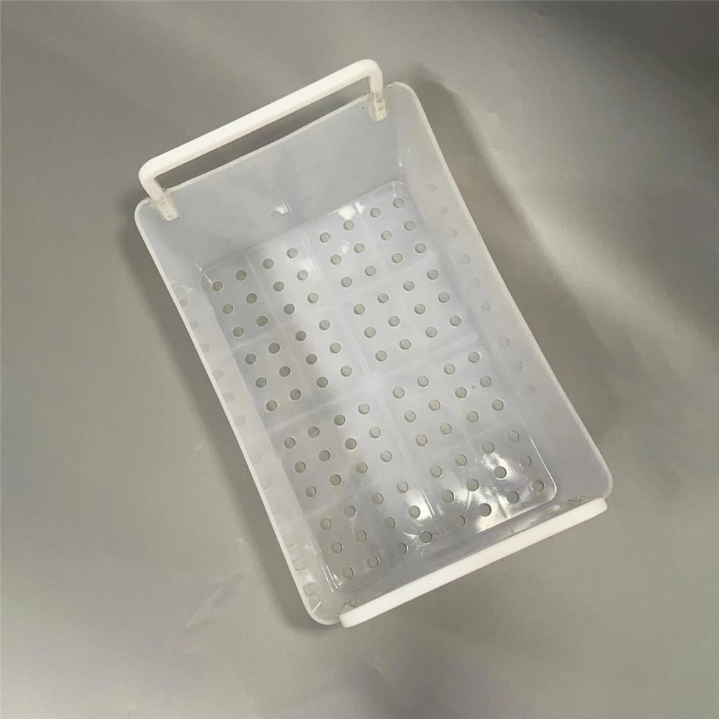 PFA酸缸清洗浸泡酸槽一体成型15L带盖PFA方槽20L可定制开模