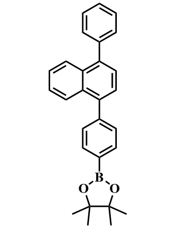 1-(4-硼酸频那醇酯苯基)-4-苯基萘；2757253-56-6