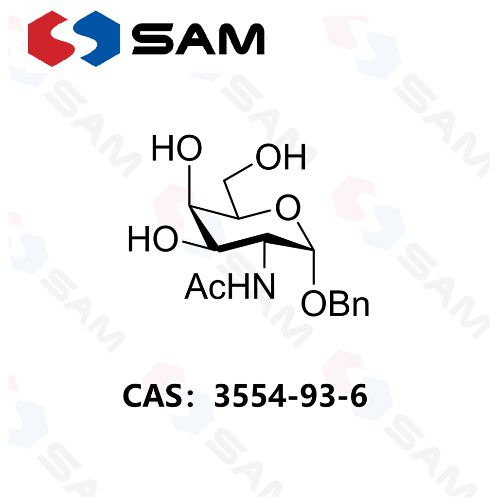 苄基 2-乙酰氨基-2-脱氧-α-D-吡喃半乳糖苷