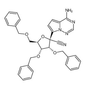 (2R,3R,4R,5R)-2-(4-氨基吡咯并[2,1-f][1,2,4]三嗪-7-基)-3,4-双(苄氧基)-5-(( 苄氧基)甲基)四氢呋喃-2-腈